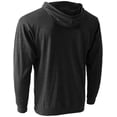 thumbnail image 3 of Ma Croix Men's Lightweight Pullover Hoodie Sweatshirt with Kangaroo Pocket (Large, Charcoal), 3 of 4