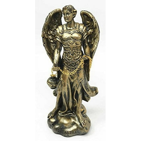 Holy Archangel Saint Sealtiel Selaphiel Prayer of God Worship Intercession Collectible Figurine