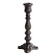 thumbnail image 3 of Candelabro de hierro fundido, candelabro cónico, accesorio fotográfico de diseño retro para bodas, bares y decoración del hogar., 3 of 9