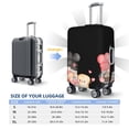 thumbnail image 4 of Kdxio Baker Gnome Pattern Luggage Cover for Travel,Elastic and Durable,Fits 18-32 Inch,Anti-Scratch Suitcase Protector-No luggage included, 4 of 5