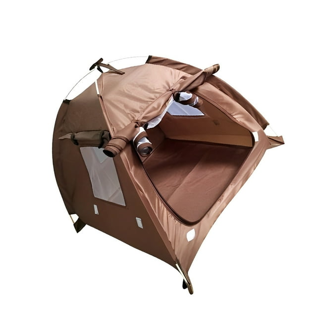 Methold Tienda de campaña para mascotas al aire libre, perrera plegable transpirable para cachorros, jaula de excursión, tela Oxford, casa Type7 NO7