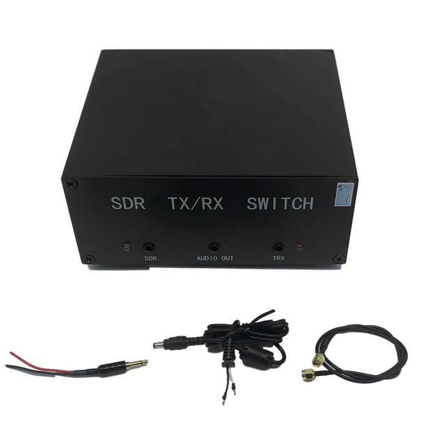 transceptor SDR Irfora Transceptor SDR portátil de aleación de aluminio de 160MHz y 100W, interruptor de Radio, antena compartida, accesorio de equipo de señal práctico Irfora transceptor SDR