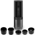 thumbnail image 2 of Plum Chef Portable Espresso Machine, 15Bar Pump Pressure Wireless Travel Coffee Maker with Self-Heating, 7500mAh Battery, 2-in-1 for Ground Coffee & Nespresso Capsules, for Camping Car Home Office –, 2 of 7