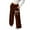 Brown, variant on Sweatpant for Girls Baggy High Waist Elastic Jogger with Pockets Girls Solid Pants Athletic Leggings Girls' Activewear 10-11 Years