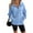 Light Blue _JC03, variant on Women Quarter Zip Sweatshirt Textured Long Sleeve Pullover Tops Henley Zipper V Neck Casual Sweatshirts White _JC03 S