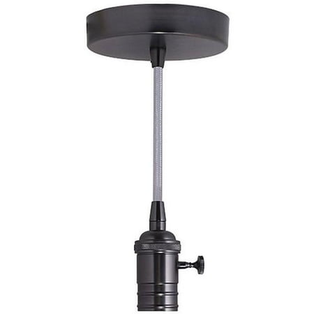 

Bulbrite 1-Light Gunmetal Vintage Pendant Socket and Canopy