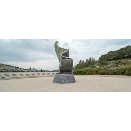 9 11 Memorial View of 911 Living Memorial Plaza Arazim Valley Ramot Jerusalem Israel Poster Print by Panoramic Images ()