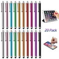 thumbnail image 1 of MesaSe 20 Pack Universal Stylus Pens  for Touch Screens   Capacitive Styluses for  iPad  Android  Galaxy Smart Phone Devices, 1 of 8