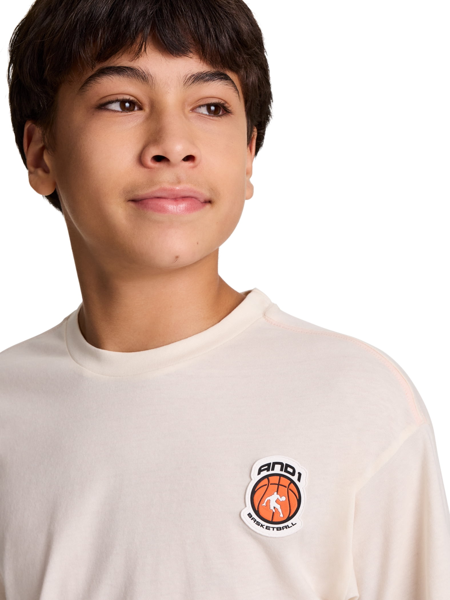AND1 Boy's Double Play Short Sleeve T-Shirt, Sizes 4-18