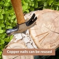 thumbnail image 4 of Copper Nails to Killing Trees,3.5 Inch Pure Copper Nails Bulk,Stump Removal Spikes Hardware Nails for Trees, 4 of 8