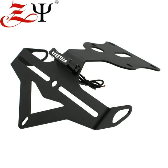 Motorcycle Rear License Plate Holder Bracket with Light Tail Tidy Fender Eliminator For Yamaha XSR900 XSR 900 2022 2023