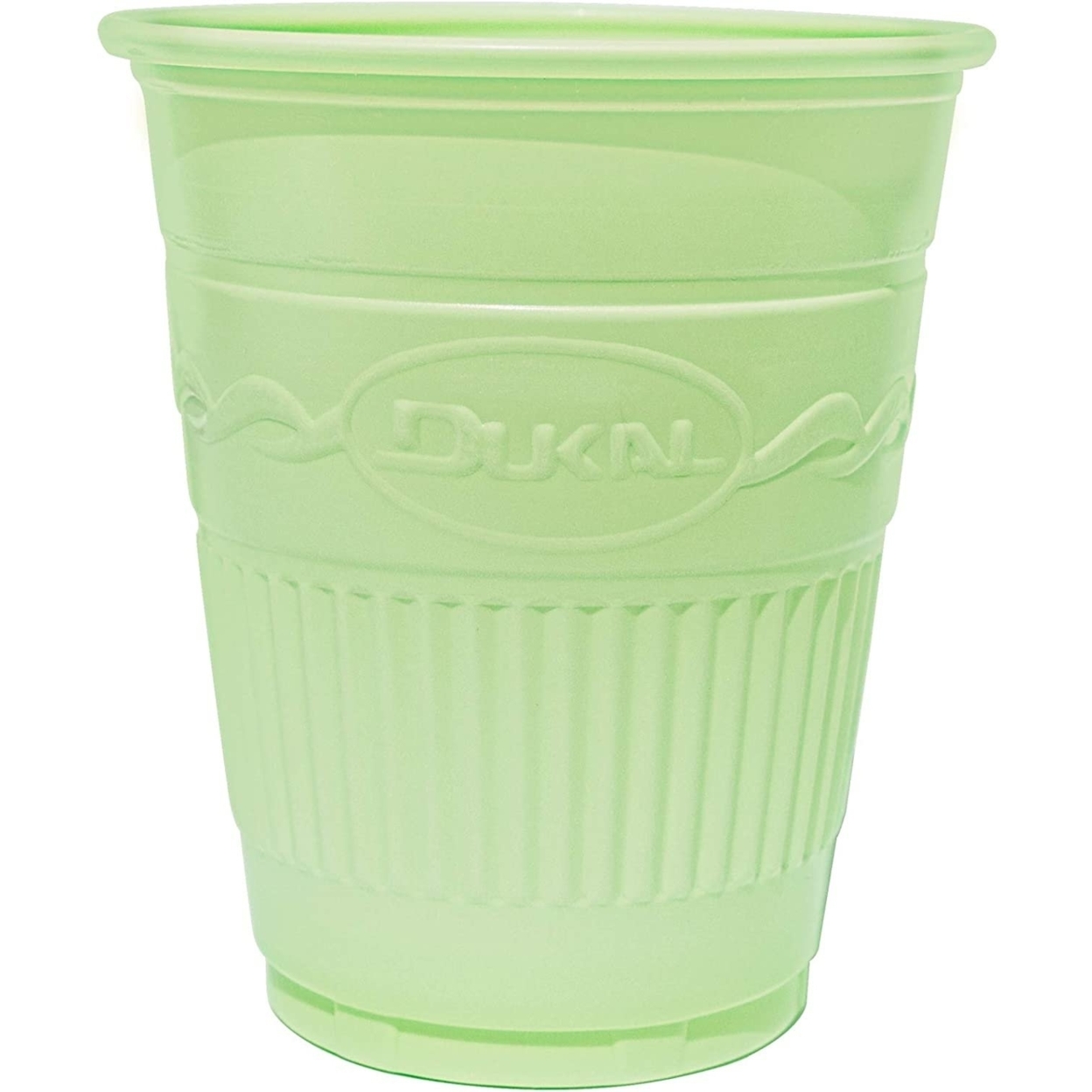 50 Pack Green Disposable Plastic Cups 5 oz /w Embossed Grip