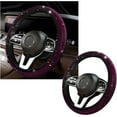 thumbnail image 1 of YISITIAN Bling Steering Wheel Cover, Crystal Diamond Steering Wheel Protector for Women Girls, 14-15 Inch Sparkling Rhinestone Decor Accessories, Universal Fit for Most Cars, SUVs, Vans CJ919-49022, 1 of 6