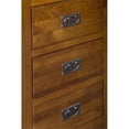 thumbnail image 4 of Pemberly Row Craftsman Mission 5-Drawer Solid Wood Dresser in Cherry, 4 of 4