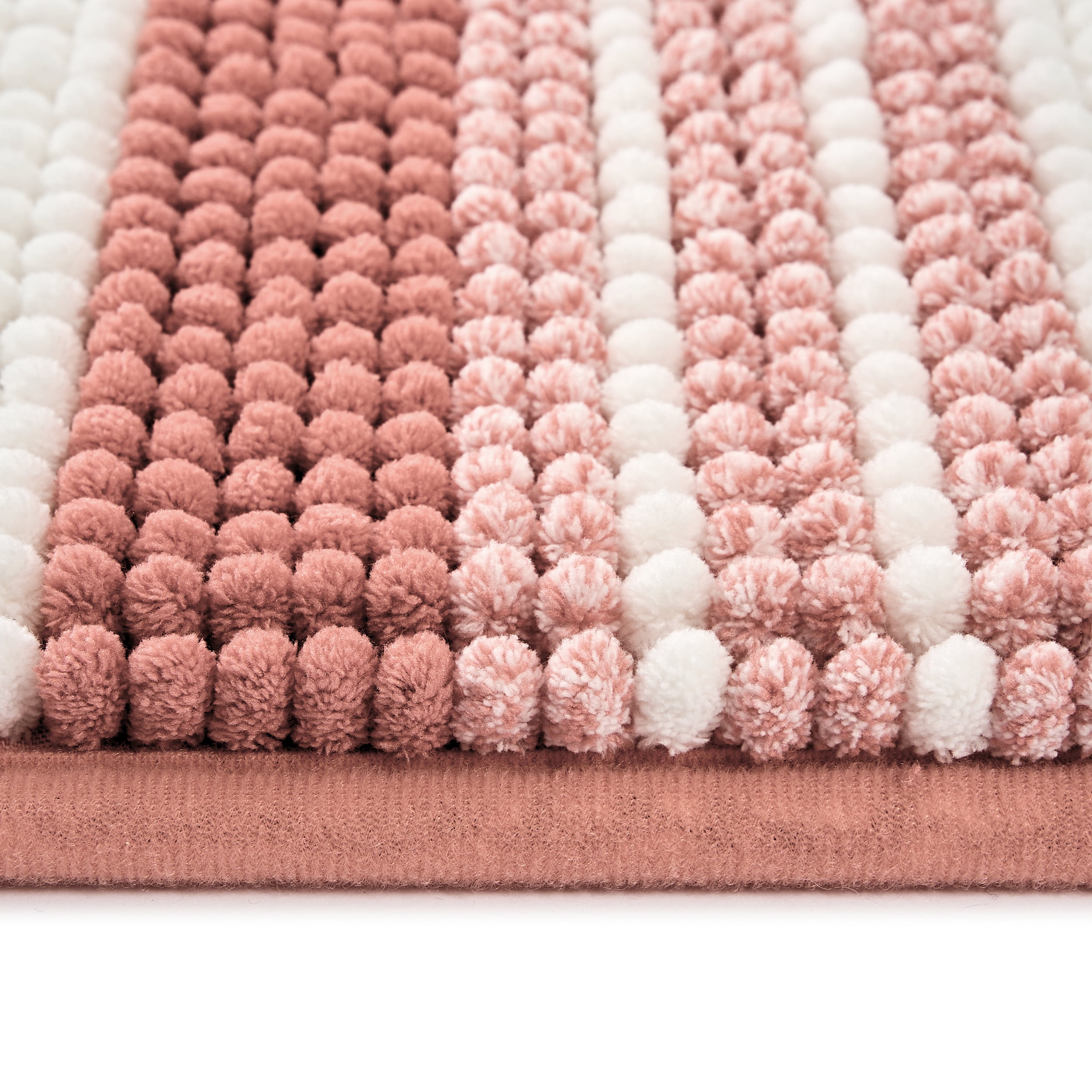 Mainstays Performance Foam Noodle Bath Rug, 20"x32", Terracotta