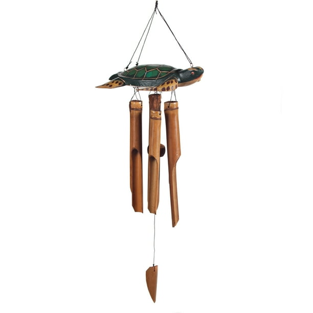 Woodstock Asli Arts 30 Inch Sea Turtle Wind Chime Walmart Com Walmart Com