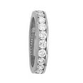 thumbnail image 6 of Mauli Jewels Rings for Women 0.55 Carat Engagement Diamond Wedding Band Channel-Setting 14K Solid Rose Gold, 6 of 10