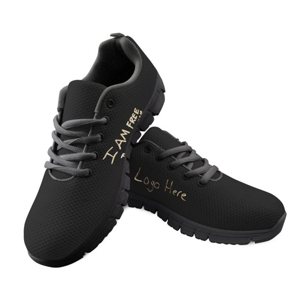 Soy libre, gracias a Dios, diseño de zapatos planos con cordones, zapatos casuales de otoño de malla suave, zapatillas deportivas para exteriores con absorción de impactos, calzado
