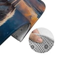 thumbnail image 5 of Yiaed Night Sky Wolf Print Bathroom Mat Set 2 Pieces Mat Anti-Skid Pad Ultra Soft and Absorbent Bathroom Bath Mat Contour Bath Rugs for Toilet Base, 5 of 6