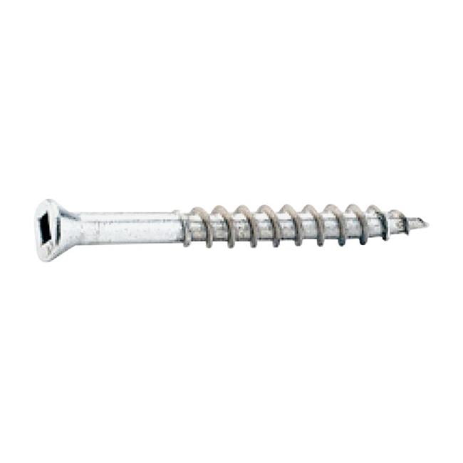 214ssthswh1 7 X 21/4" White Painted Stainless Steel Trim Head Screw