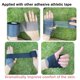thumbnail image 5 of Cinta adhesiva adhesiva Admiry Athletic negra, 3 rollos de 20 m, 5 of 8