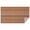 Orange Ethnic Stripe, variant on White Geometric Diamond Wave Pattern Rectangle Tablecloth 60"x84",Waterproof Polyester Rectangle Table Cloth, Wipeable Spillproof Polyester Tablecloth for Dining, Camping, Indoor and Outdoor