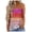 A-Orange242, variant on Women's Striped Tube Top With Elasticated Top Edge Summer Strapless Top Loose Fit Soft Stylish Vacation Tubes