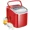 Garnet Red, variant on Havato Portable Countertop Ice Maker, One-Button Operation,  26Lbs/24H Efficient Ice Machine with Handle/ Scoop/Basket for Kitchen/Office/Bar and Party, Red