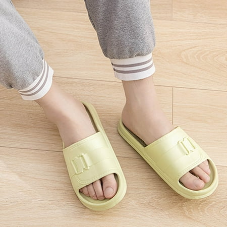 

PhoneSoap Mens Shoes Summer Indoor Non Slip Bathroom Slippers Quick Drying Watermelon Pattern Tiger Pattern Slippers Mint Green