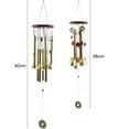 thumbnail image 7 of Travelwant Wind Chimes Outdoor Large Deep Tone Windchimes Sound Like Church Bell Wind Chimes for Outside Deep Tone, Heavy Duty Wind Bell, Relaxing Sound Helps You Find The Peace of Your Mind, 7 of 7