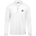 thumbnail image 2 of Men's Levelwear White Anaheim Ducks Heron Insignia Core Quarter-Zip Jacket, 2 of 3