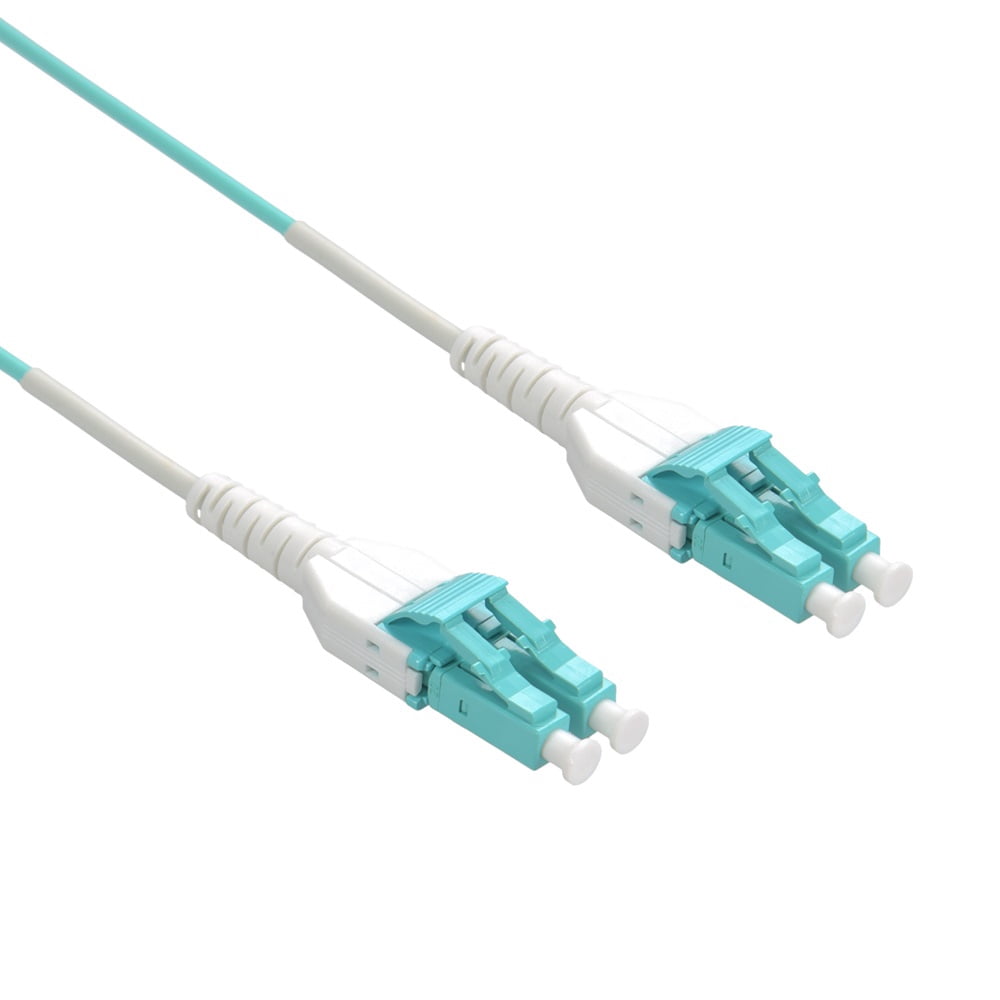 Digitus OM4 LC To LC Fiber Optic Cable – 5m Duplex Multimode 50/125µ, LSZH, 10 Gbit/s, Purple