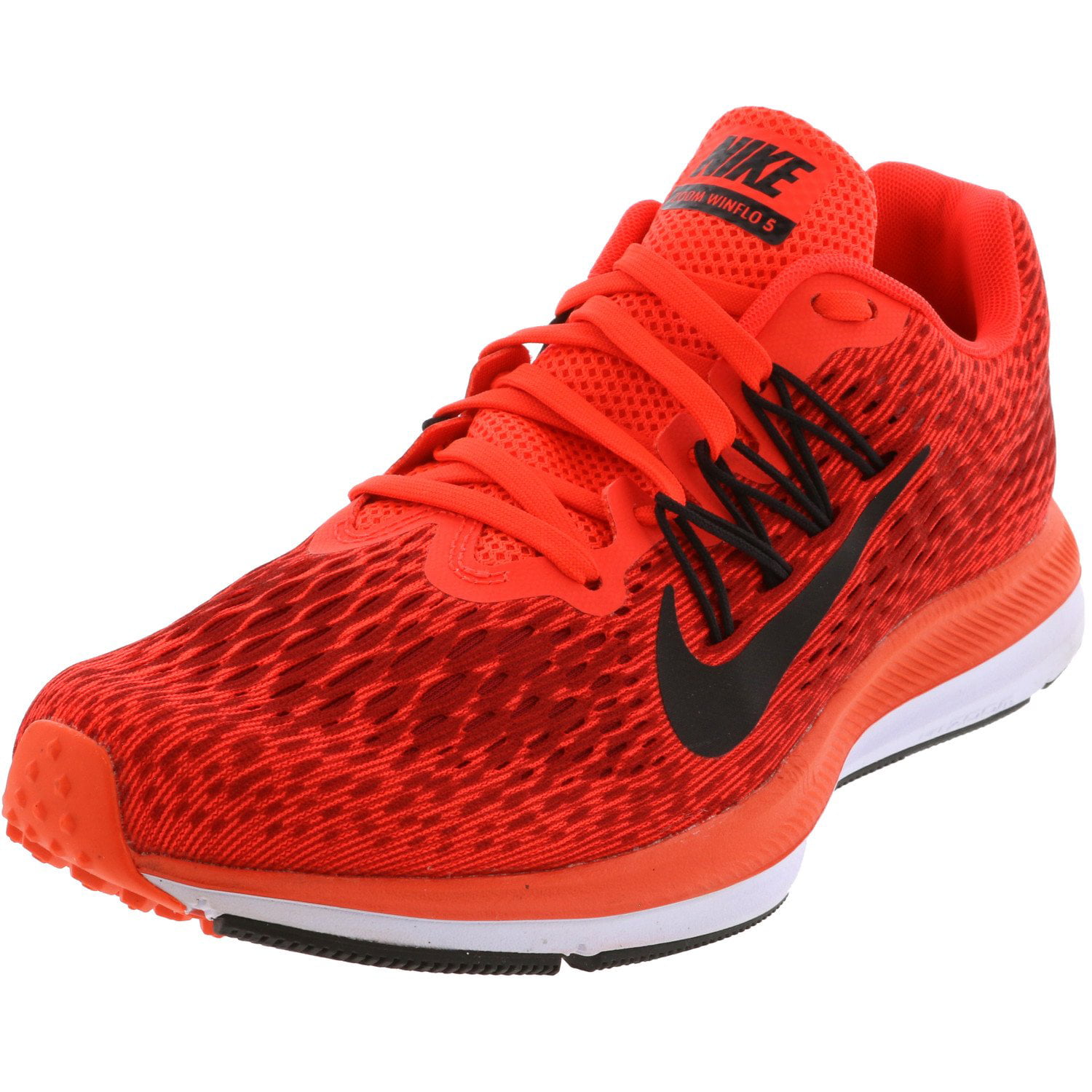 lunch rechtbank overeenkomst Nike Women's Zoom Winflo 5 Bright Crimson / Oil Grey Ankle-High Mesh  Running - 10M - Walmart.com