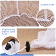 thumbnail image 4 of ZheElen Mesh Laundry Wash Bag Lingerie Socks Underwear Washing Machine Clothes Protection Net - L - A - Fine Net, 4 of 9