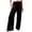 Black, variant on Outfmvch Flowy Pants for Women High Waisted Linen Pants Women Linen for Women' S Culottes for Women Pedal Pushers for Women Drawstring Elastic Waist Flowy Lounge Beige 1 S-3XL