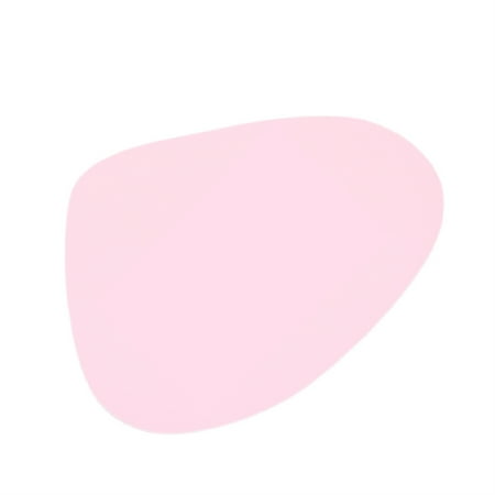 

Irregular PU Leather Placemat Non-Slip Anti-Scalding Home Scrubbing Table Mat PC Bump Design Hotel Western Placemat