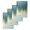 Light Green Turquoise Brown, variant on Modern Teal Turquoise Kitchen Dish Towels for Drying Dishes Set of 4, Abstract Oil Painting Minimalist Art Waffle Weave Microfiber Hand Tea Bathroom Towels Quick Dry & Absorbent Towel 15.7x23.6