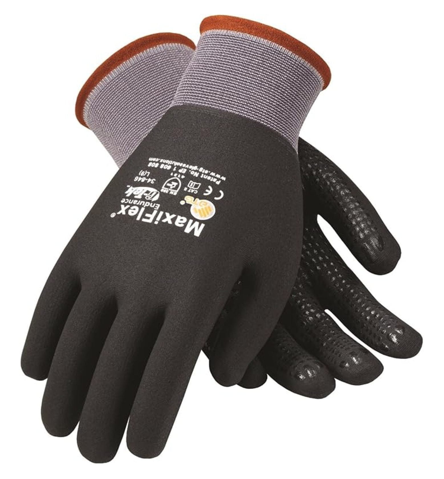 Custom Leathercraft Handyman Flex Grip Work Gloves – XX Large With Clarino Leather Palms