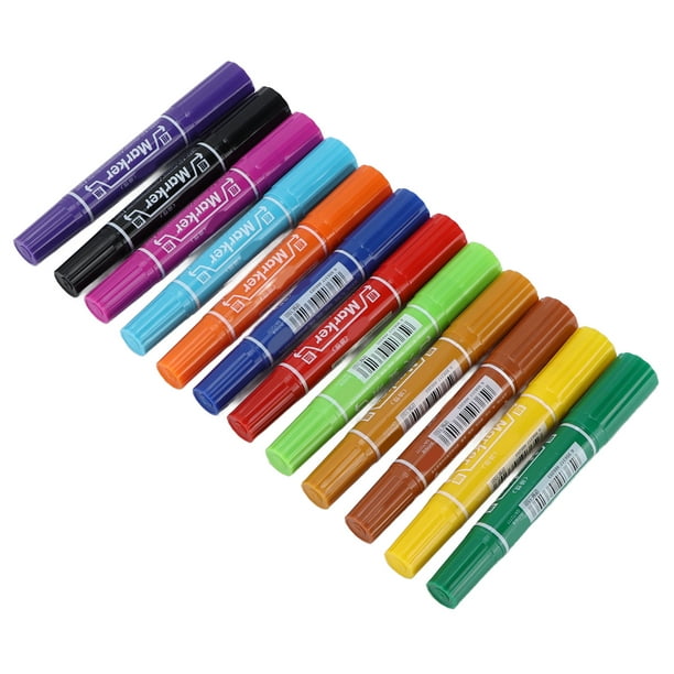 Crayon De Tableau Blanc étanche, 13,5 Cm / 5,3 Pouces Fournitures Pour  Enseignants Stylo De Peinture Stylos De Couleur Pour Colorier 12 Pièces 