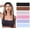 Headbands Color-6, variant on Head Bands for Women's Hair 6 Pcs Cotton Headbands Hair Bands Hair Warp for Daily Workout Yoga Running Sports (Combo 6)