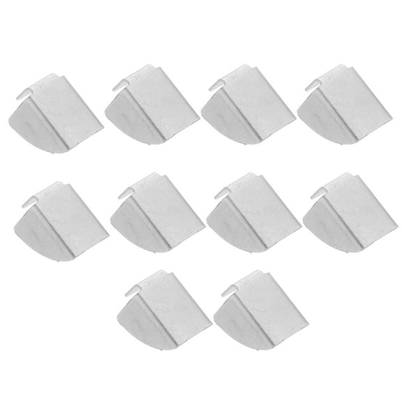 10pcs Metal Shelf Clips for Cabinet Shelf Support File Cabinet Shelving Clamps Pilasters Office File Cabinets