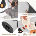 thumbnail image 6 of FREEAMG Pumpkin Cat Ghost Long Trivet Table Runner Non-Slip Heat Resistant Table Protector Waterproof Easy to Clean Happy Halloween Owl Hot Pads Pot Holder Table Mats, 6 of 7