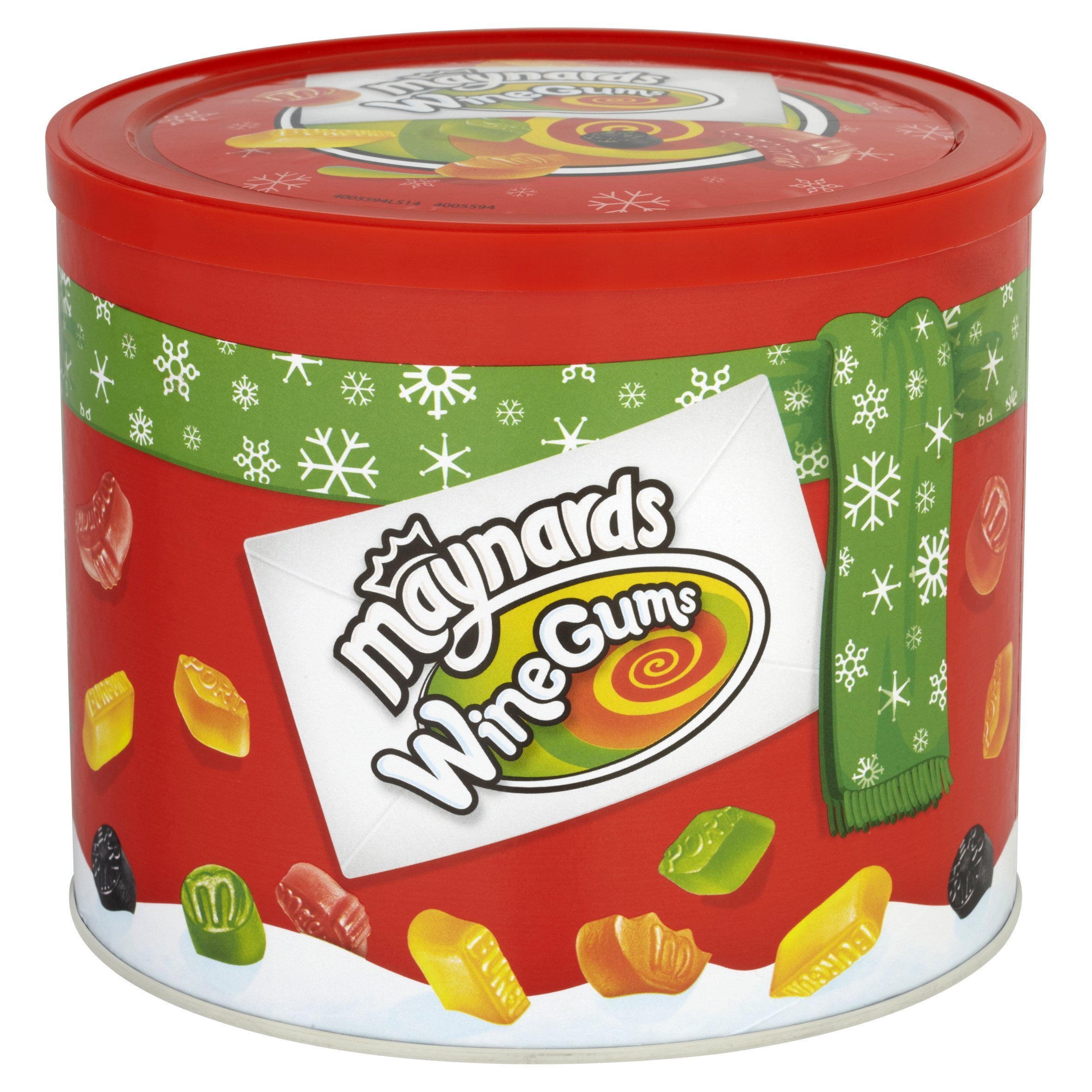 Maynards Original Wine Gum Tub 800 Grams 1.76lb Fruit Candy Pieces From