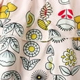 thumbnail image 6 of Odeerbi Girls 2025 Long Sleeve Floral Round Neck Dress Turban Two Piece Muslim Children's Clothing, 6 of 9