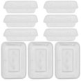thumbnail image 1 of LEEYNEER25pcs Plastic Food Containers Clear Meal Prep Containers with Lids Microwave Safe Meal Prepare Boxes, 1 of 8