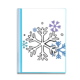 thumbnail image 1 of Clima invierno nieve ilustración patron Carpeta combinada de protección de páginas, 1 of 3