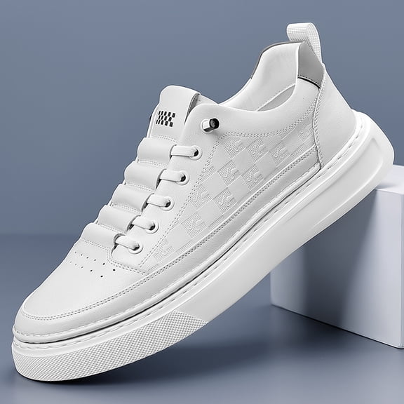 White Sneakers Casual Flat