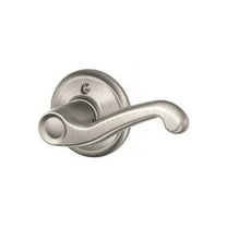 Schlage F170VFLA619RH Flair Right Handed Dummy Door Lever, Satin Nickel