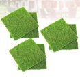 thumbnail image 2 of 6pcs DIY Creative Micro Landscape Decoration Simulation Lawn Moss for Garden Ground Pot 15x15cm(Green), 2 of 8