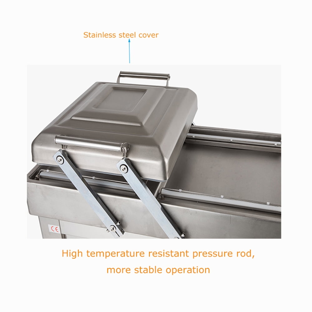 Vacuum Sealing Packaging Machine Food Sealer Two Chambers 220V